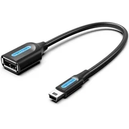 Vention Cable USB 2.0 OTG Mini-B macho a USB hembra CCTBB Negro 0,15 m
